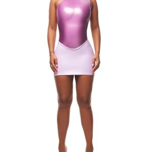 COUCOO Bonbon Skirt Lavender Latte NWT